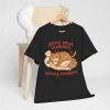 T-shirt z nadrukiem Ulubiona Poduszka Kota