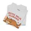 T-shirt z nadrukiem Ulubiona Poduszka Kota